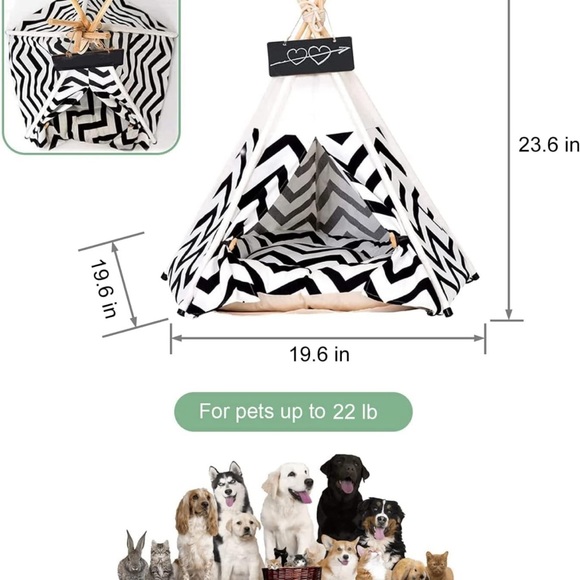 Pet Bed/Tent! Brand New in Box! - Picture 4 of 4